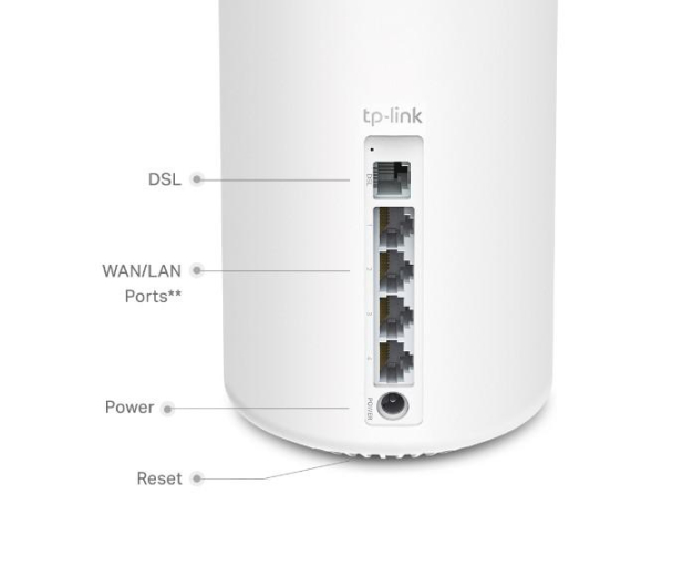 TP-Link Deco X20-DSL Mesh WiFi6 (1800Mb/s a/b/g/n/ac/ax) - 1045781 - zdjęcie 3